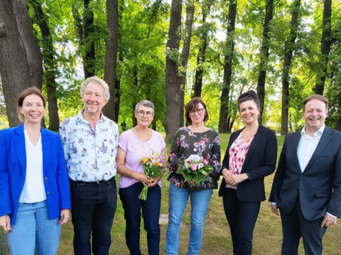 Gruppenbild Projektverantwortliche Fit im Team